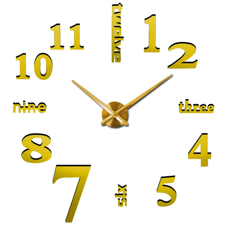 Creative Digital Clock – Modern LED Wall Clock with Stylish Design