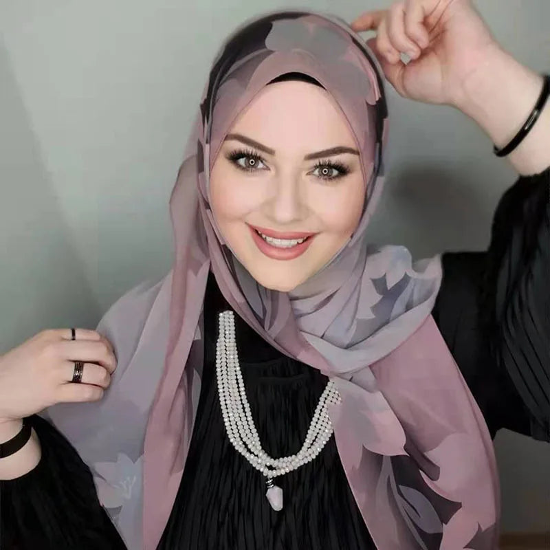 Voile Hijab Scarf – Soft Lightweight Head Wrap for Everyday Elegance