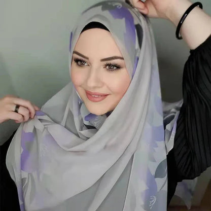 Voile Hijab Scarf – Soft Lightweight Head Wrap for Everyday Elegance
