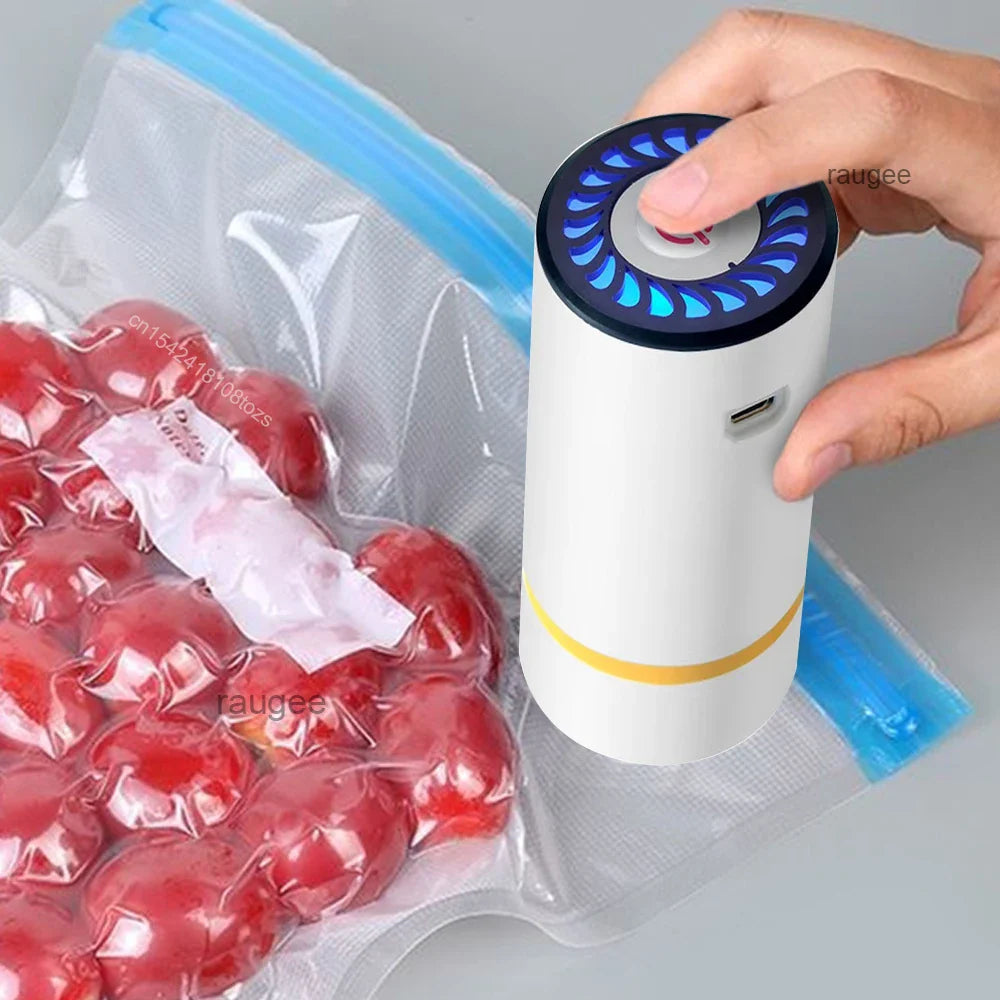 Handheld Vacuum Sealer  — Keep Food Fresh Up to 5× Longer, Anywhere
