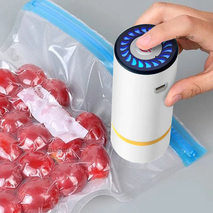 Handheld Vacuum Sealer  — Keep Food Fresh Up to 5× Longer, Anywhere
