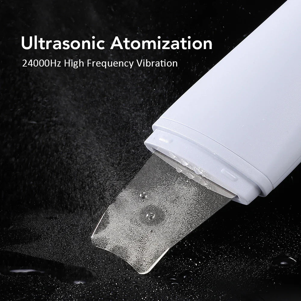 Ultrasonic Skin Scrubber - 4 Modes Facial Lifting Device