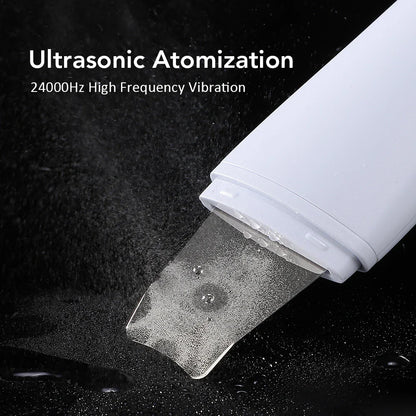 Ultrasonic Skin Scrubber - 4 Modes Facial Lifting Device