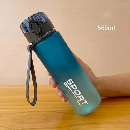 BPA-Free Leak Proof Sports Water Bottle – Portable Reusable Drink Bottle for Gym, Hiking & Travel (400ml / 560ml)