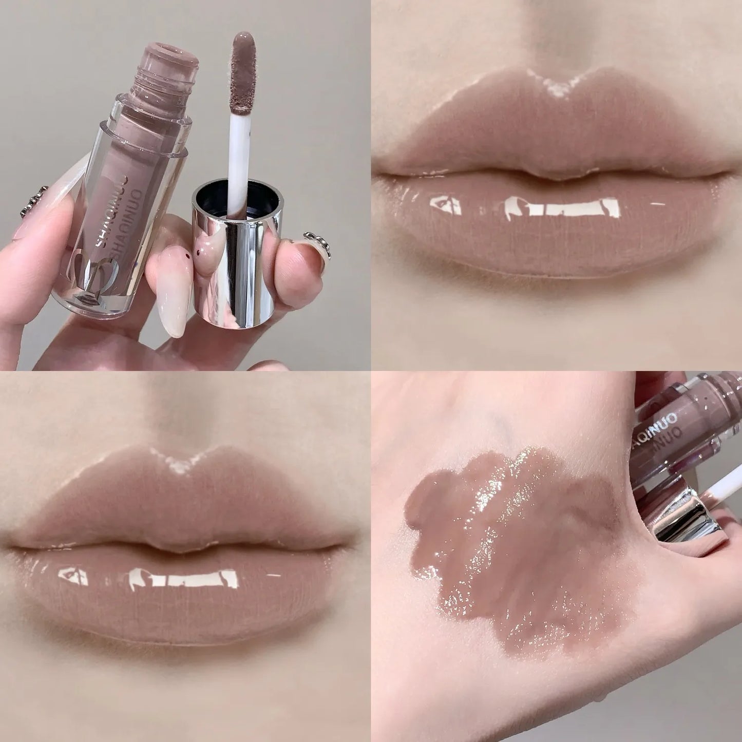 HERNNIEZ Water Light Mirror Lasting Moisturizing Lip Gloss