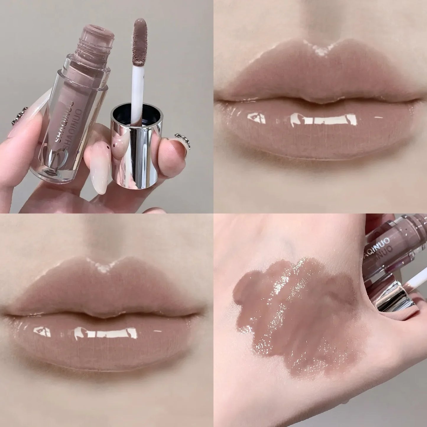 HERNNIEZ Water Light Mirror Lasting Moisturizing Lip Gloss