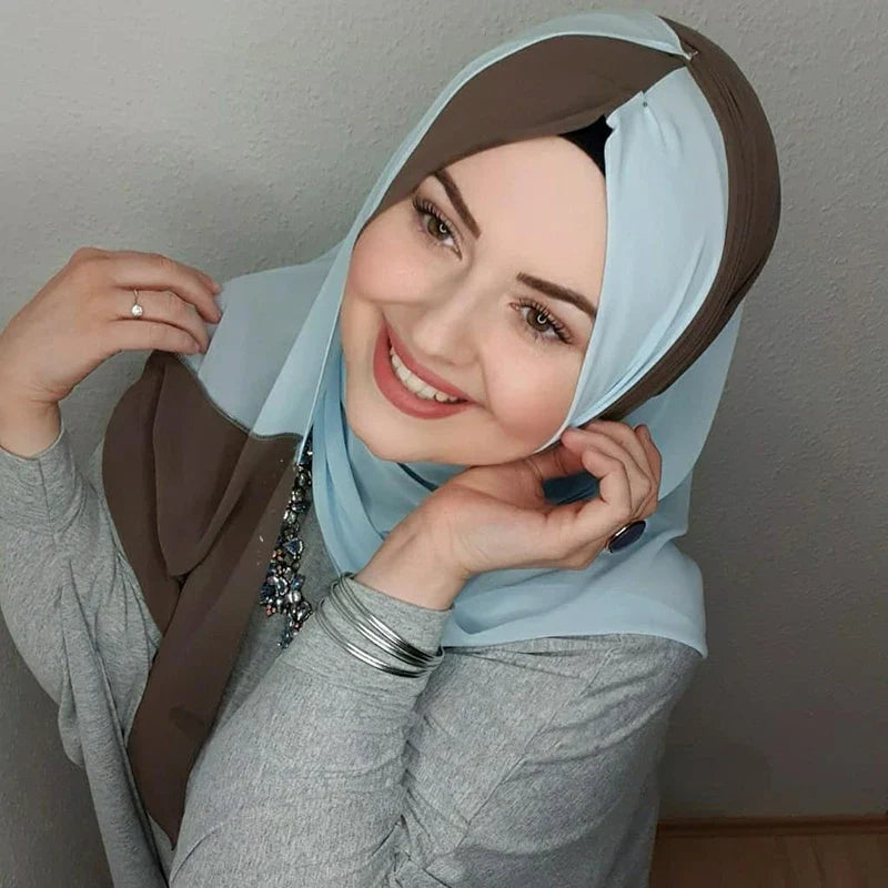 Voile Hijab Scarf – Soft Lightweight Head Wrap for Everyday Elegance