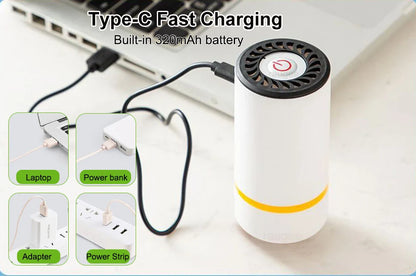 Handheld Vacuum Sealer  — Keep Food Fresh Up to 5× Longer, Anywhere