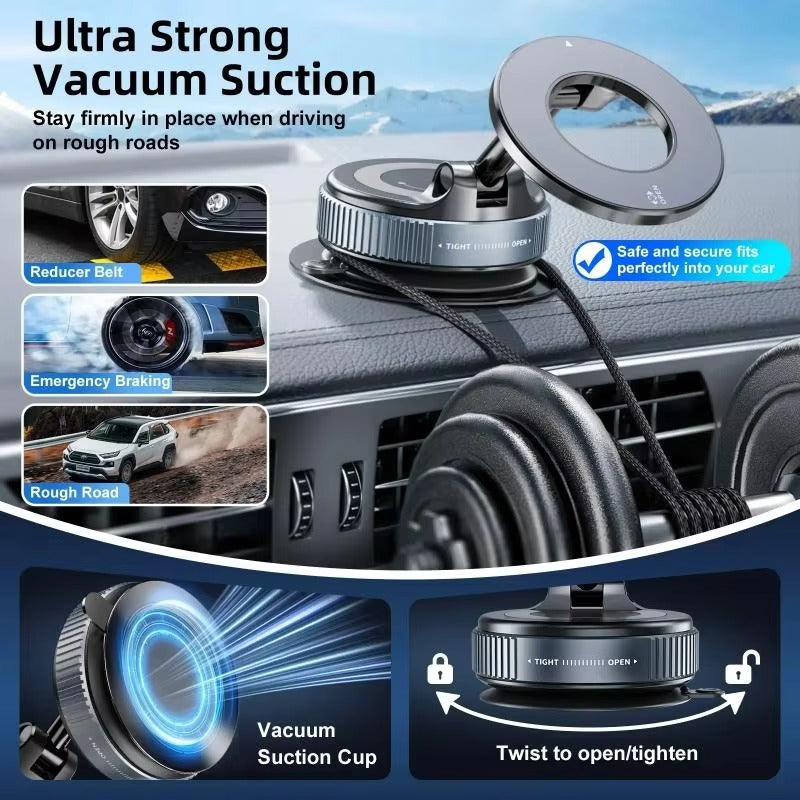 360° Adjustable Dashboard Car Phone Holder – Secure Hands-Free Mobile Mount