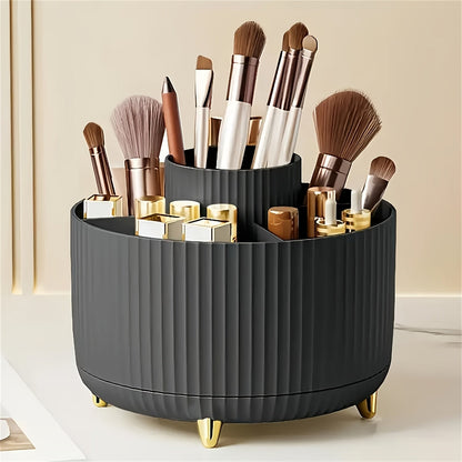 360° Rotating Makeup Organizer – Stylish Cosmetics Storage for Effortless Beauty
